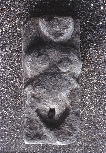 The St Ives Sheela Na Gig Photographs by permission of Anthony Weir.